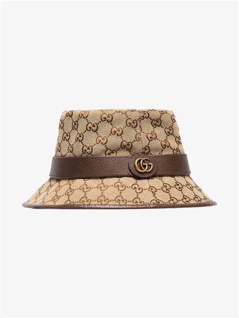 gucci fedora|gucci bucket hat with strings.